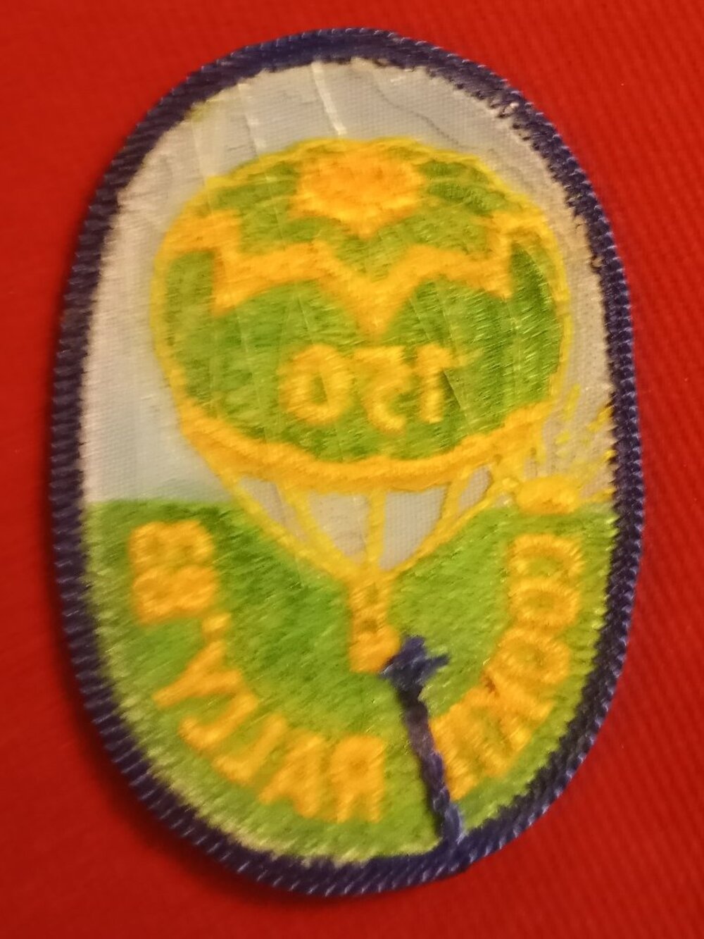 Cookie Rally 1983 BSA Embroidered patch - Picture 2 of 2